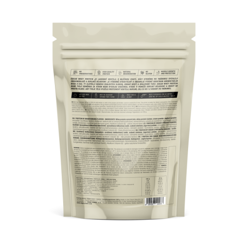 Proteine del siero del latte alla banana - Peso 800 g