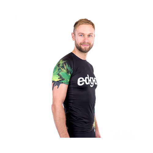 Jersey Men's Side Schwarz/Grün